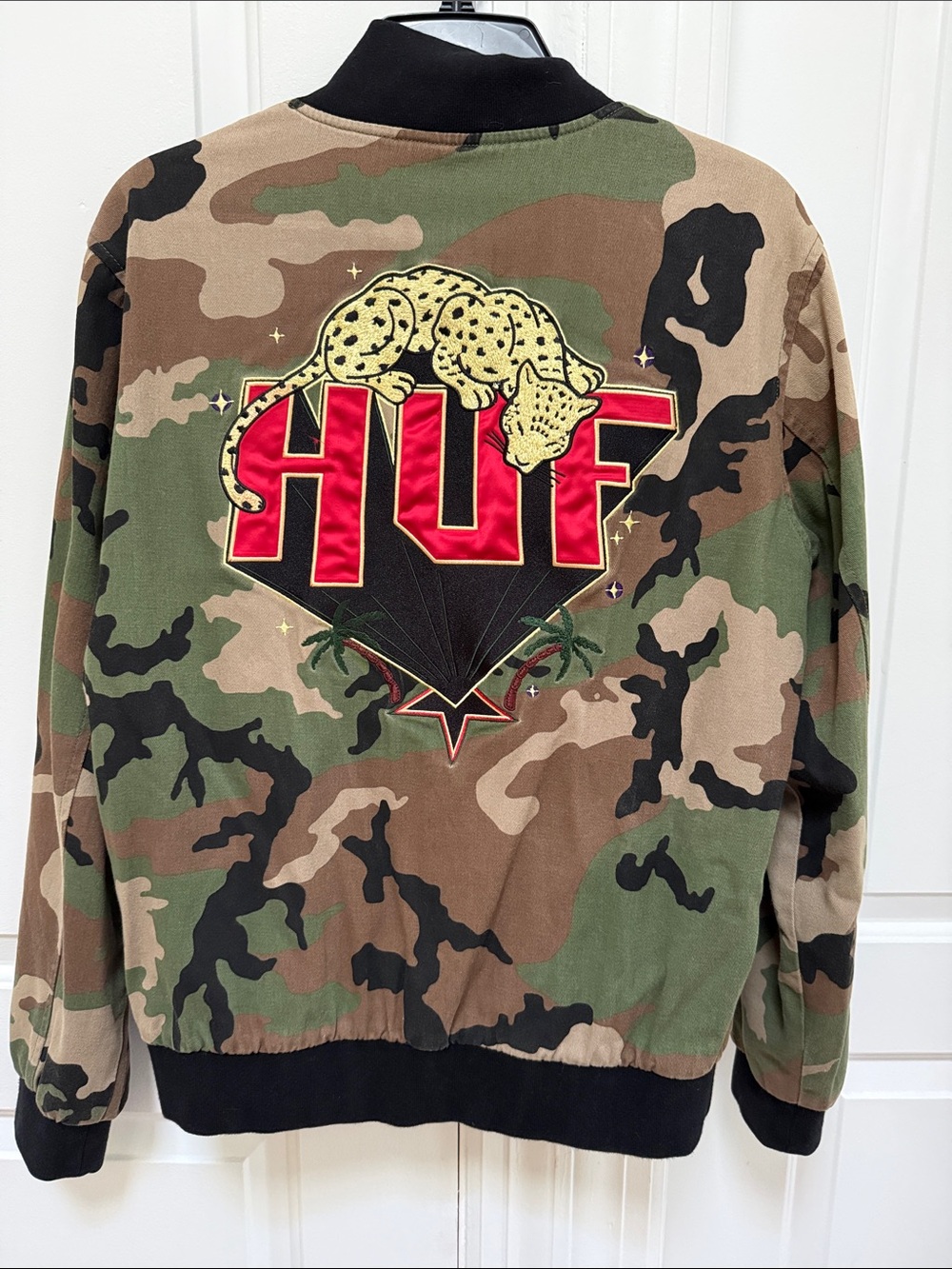 HUF Camo Jacket Men’s Medium